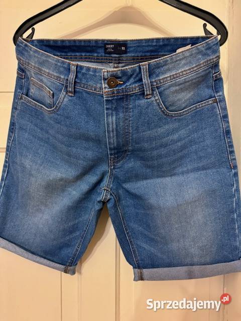 Szorty jeansowe męskie 3432 Carry niebieskie Częstochowa