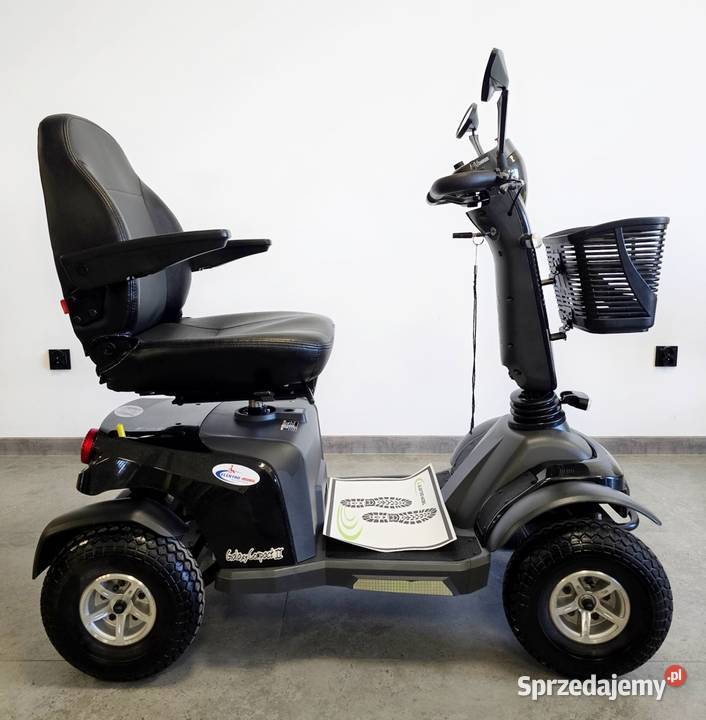 Duży skuter inwalidzki terenowy Galaxy Compact Sprzęt rehabilitacyjny i ortopedyczny Tarnowskie Góry