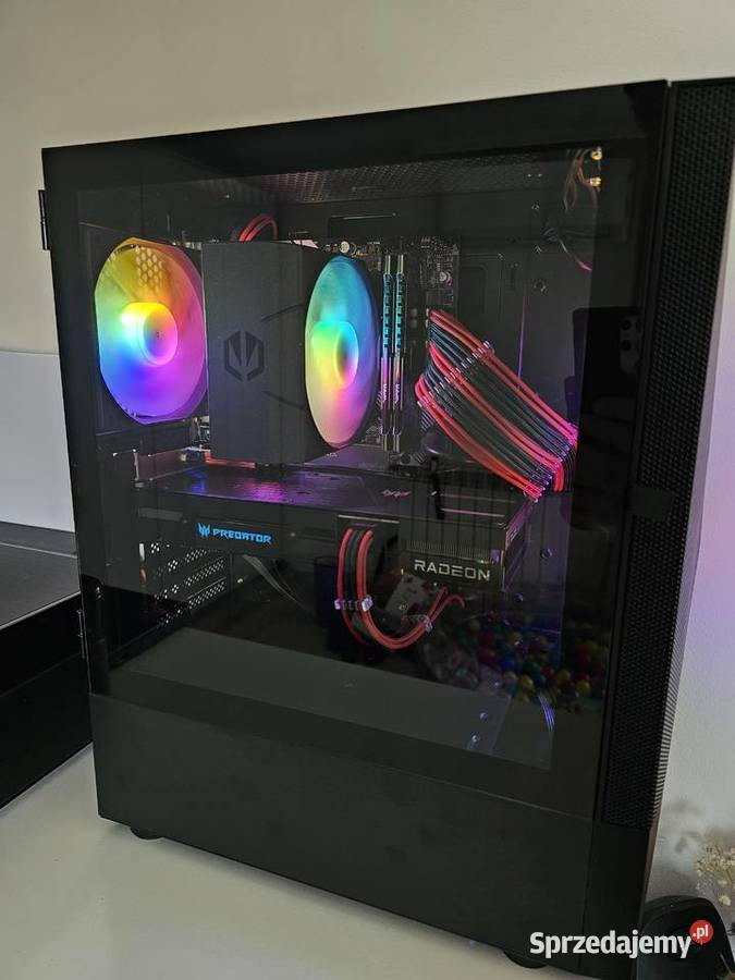 Komputer Gamingowy Ryzen 5 5600 RX 7600 8GB 32GB Pamięć RAM 32 podkarpackie