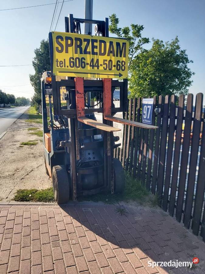 Sprzedam wózek widłowy TCM Stok Lacki