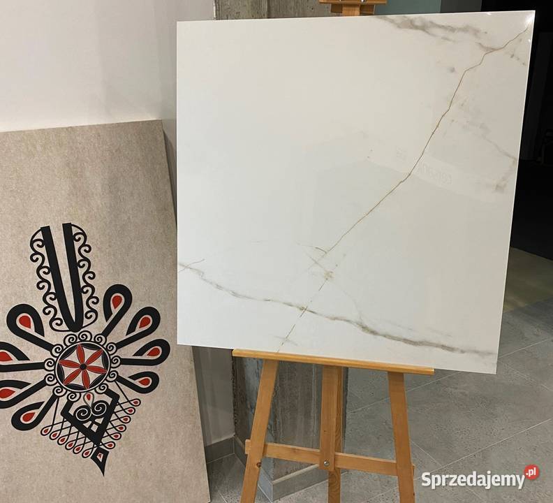 gres płytka Carrara Gold 80x80 połysk Zakopane
