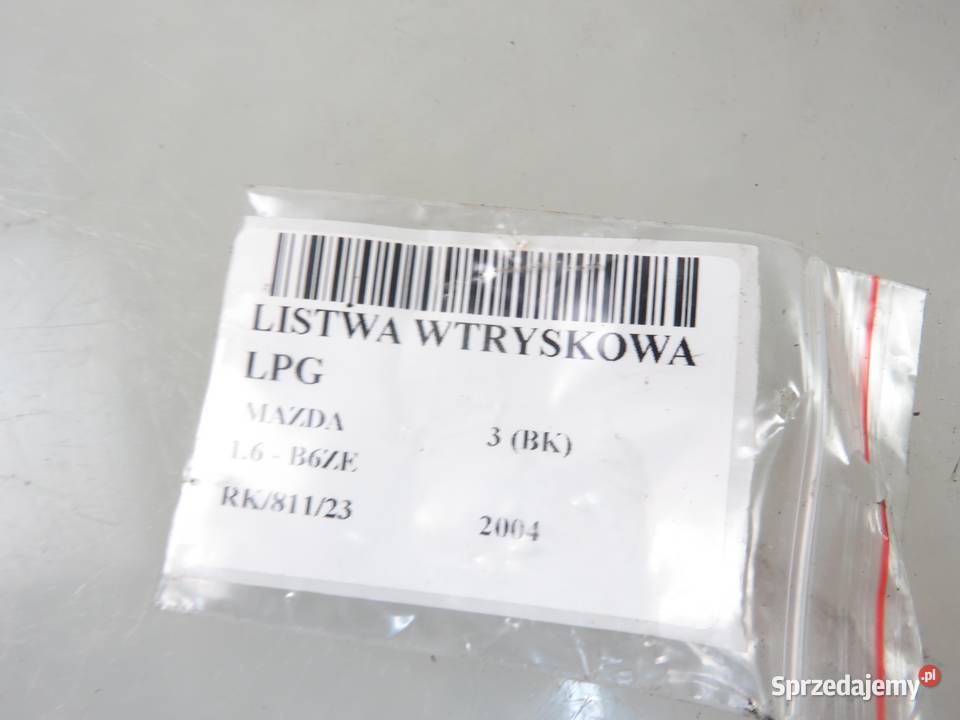 LISTWA WTRYSKOWA LPG ALEX 67R016407 osobowe Listwy wtryskowe małopolskie