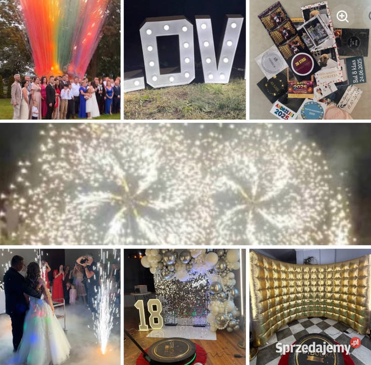 Napis led love 75 wys 200 dł wynajem Pozostałe Sulechów