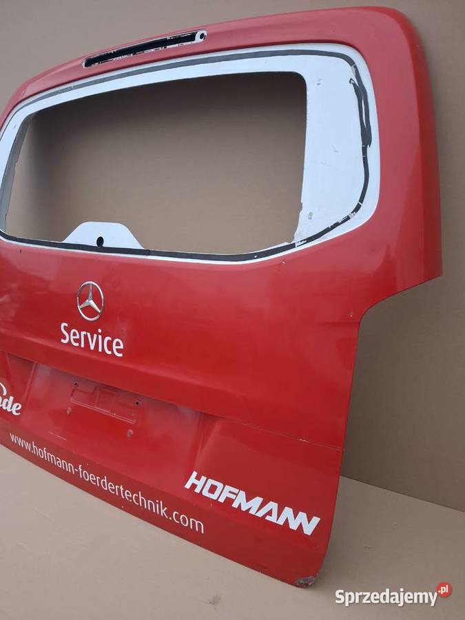 MERCEDES VITO VKLASA W447 KLAPA BAGAŻNIKA TYŁ osobowe Części samochodowe Bieleń
