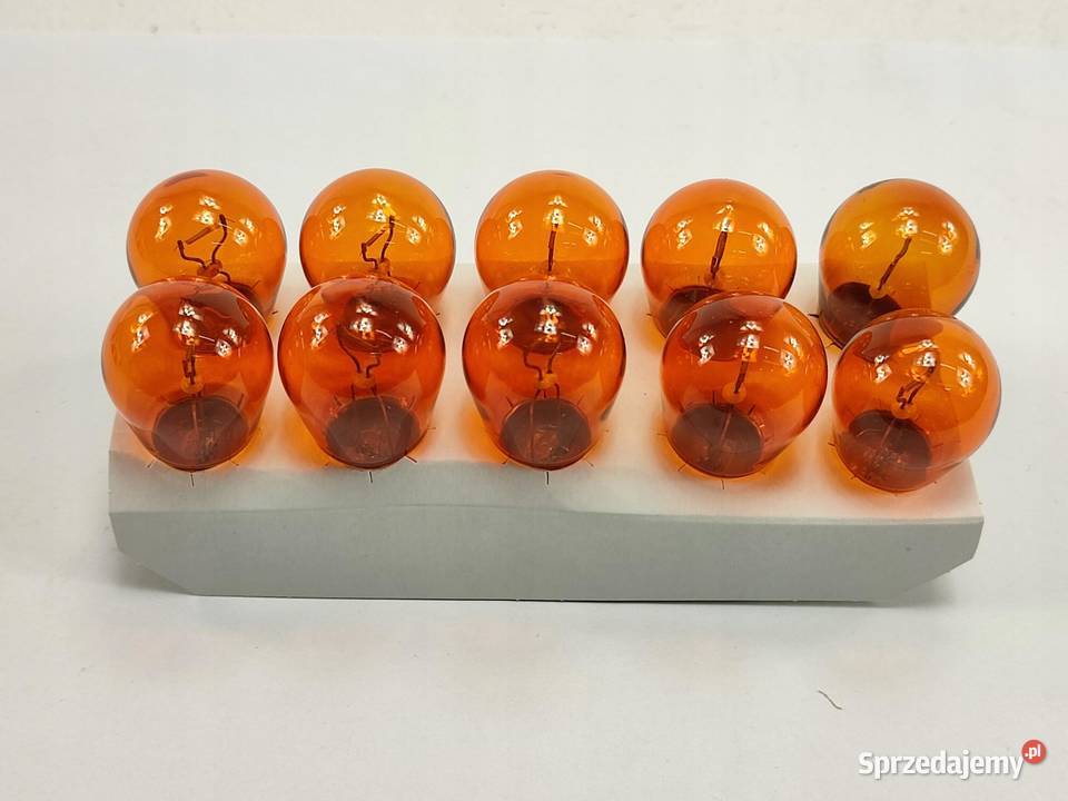 ŻARÓWKA KOMPLET 10 OSRAM BAU15S PY21W 21W 12V Żarówki samochodowe