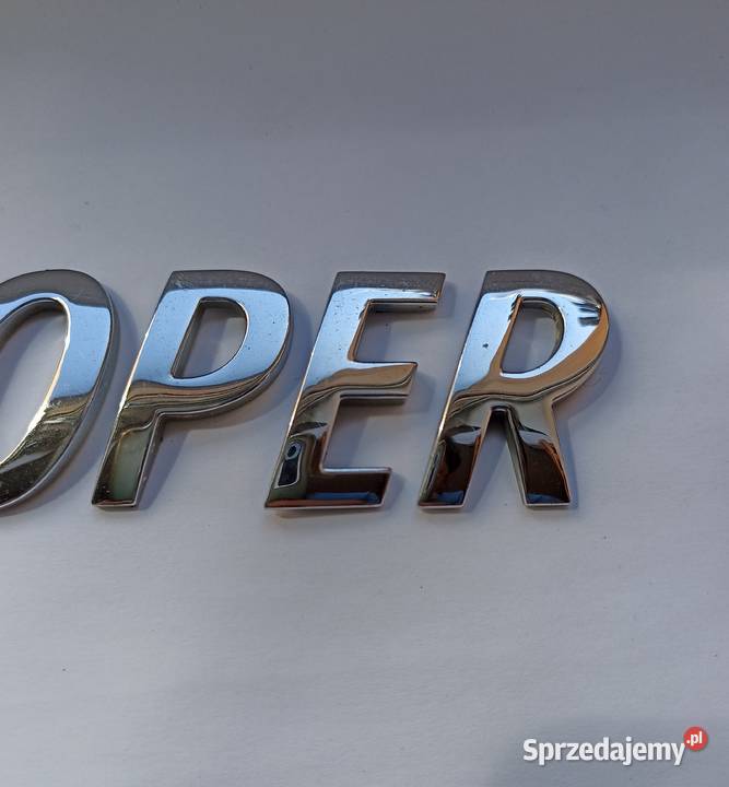 Napis emblemat Mini Cooper I 0104r osobowe