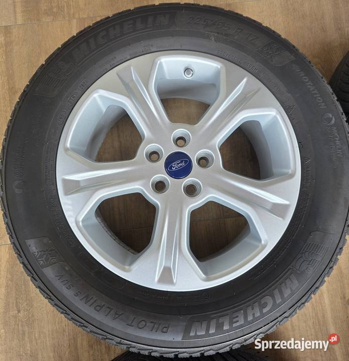 Alufelgi Koła Ford 17 5x108 z czujnikami Motoryzacja Tarnowa