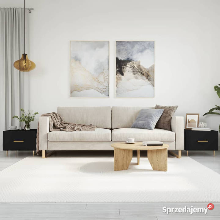 Stoliki kawowe 2 czarne 50x50x40 WM829367 Warszawa