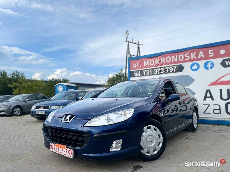 Peugeot 407 16 HDI 2006 Klima Alufelgi Długie Wrocław sprzedam