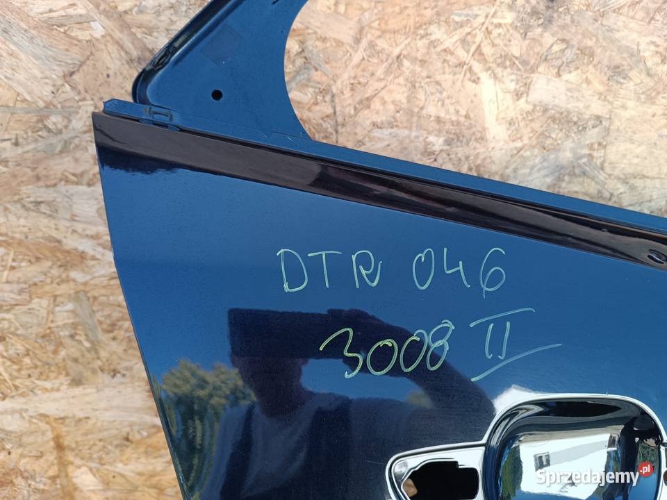 PEUGEOT 3008 II DRZWI TYŁ PRAWY PRAWE Słowikowo