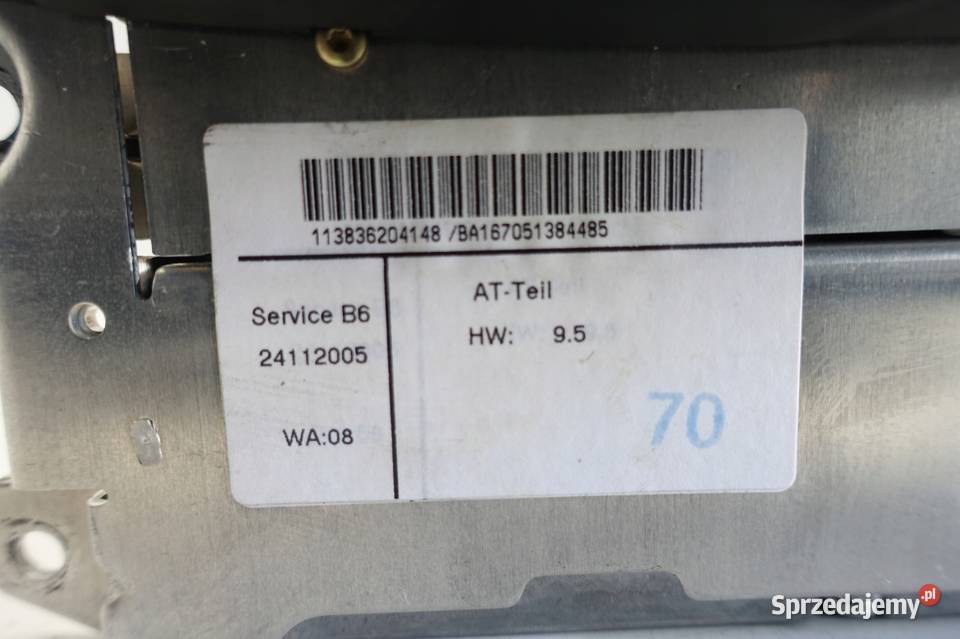 BMW E60 M5 50 V10 RADIOODTWARZACZ radio Rudka