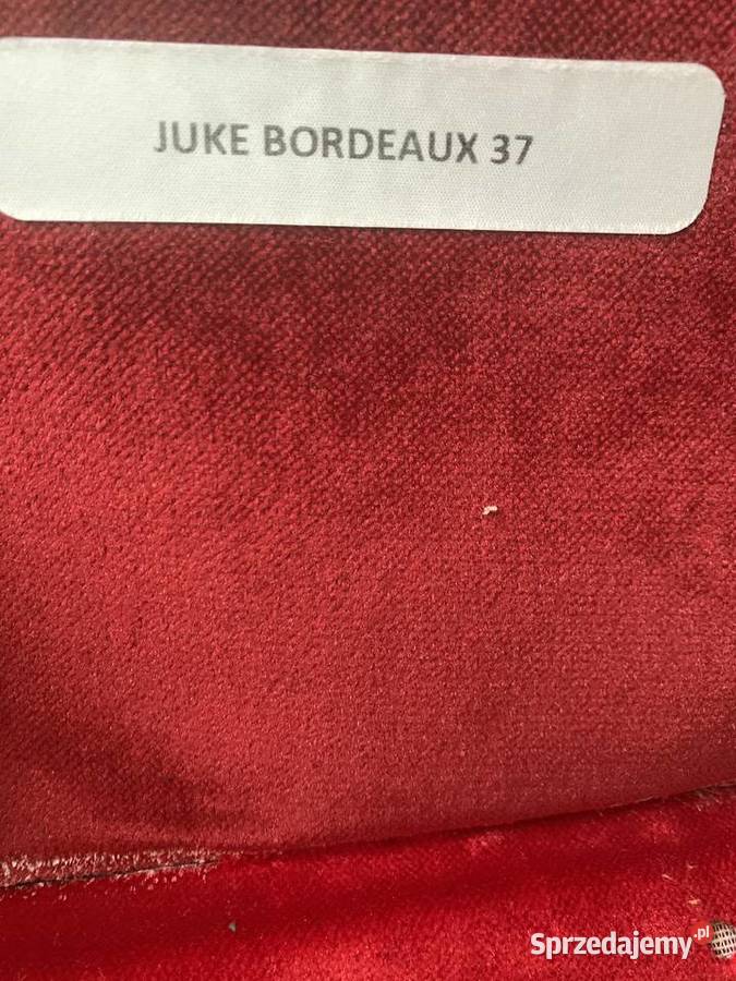 Tkanina Juke Textaafoam BORDEAUX 37 BORDOWY Mosty