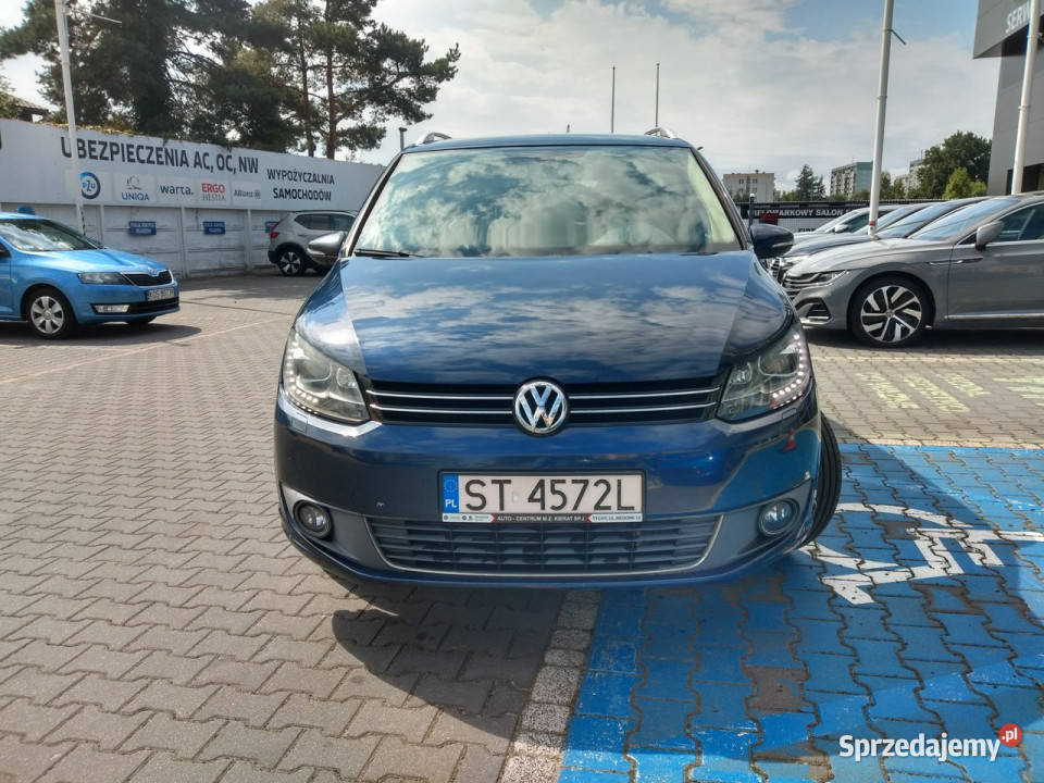 Volkswagen Touran 14 TSI 140 dsg II 20102015 Rok produkcji 2011 Tychy