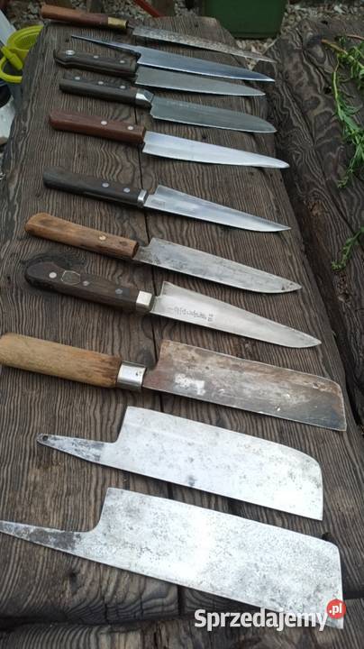 Stare Noże japońskie gastronomiczne Noże i ostrza podlaskie Grajewo