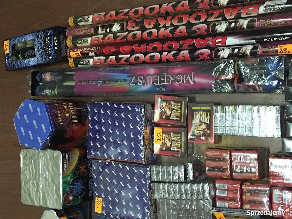 BOGATY ZESTAW FAJERWERKÓW Piła