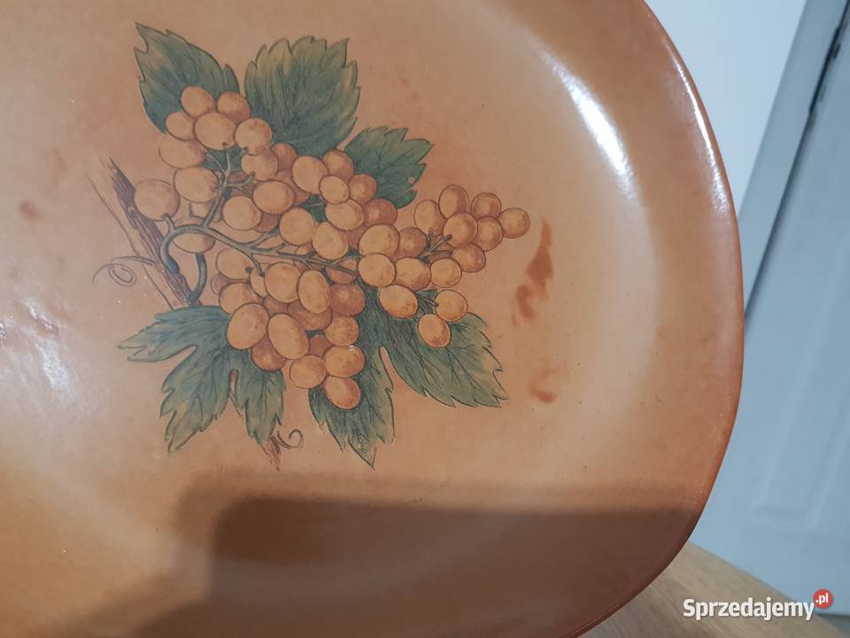 Talerz z ceramiki włoskiej