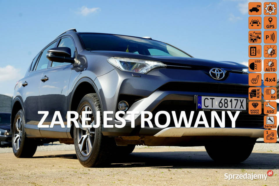 Toyota RAV4 4x4 PODGRZEWANE FOTELE xenon LEDY Otmuchów