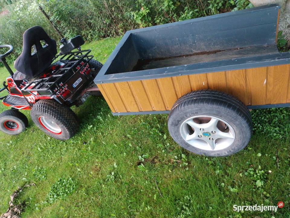 Traktorek quad części przyczepka Kosiarki i podkaszarki małopolskie Mszana Dolna sprzedam