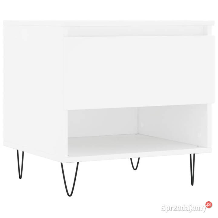 Stoliki kawowe 2 białe 50x46x50 WM830909 mazowieckie Warszawa sprzedam