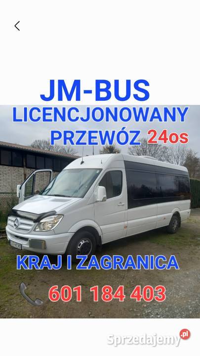 JMBUS Taxi Bus14 Busy Kudowa Zdrój 601 184 403 Taxi i przewozy osobowe Kudowa-Zdrój