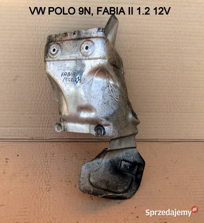 OSŁONA TERMICZNA KLEKTORA WYDECHOWEGO VW POLO IV Układ wydechowy łódzkie Mysłaków sprzedam