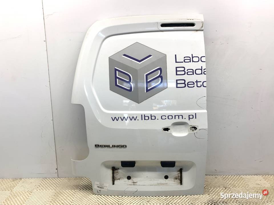 DRZWI TYLNE LEWE CITROEN BERLINGO III Inny