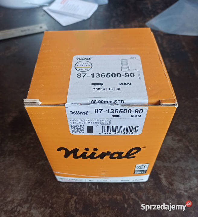 Tłok MAN TGM TGL Tłok komplet MAN D0836 Euro 5 Warszawa