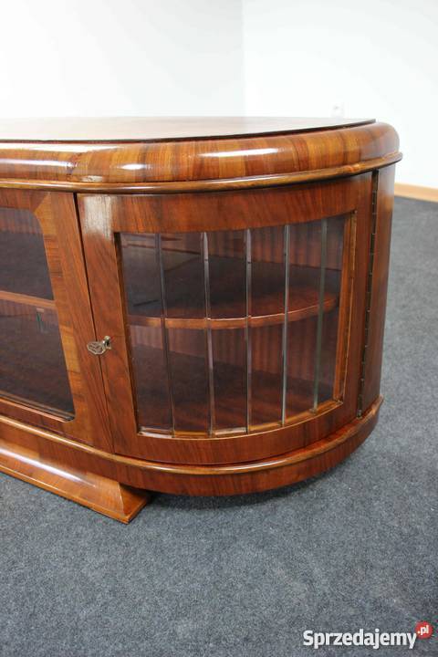 Biblioteczka Witrynka art deco renowacji dostawa Zielonka