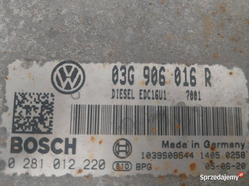 Sterownik silnika VW golf 5 plus Włoszczowa