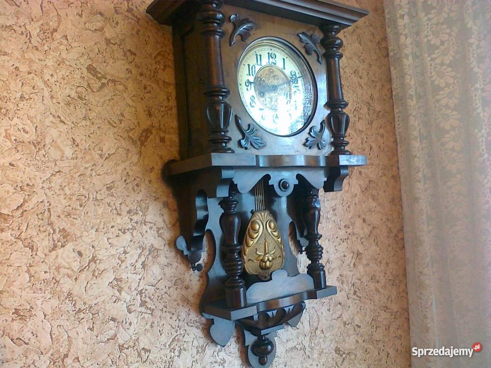 ANTYK ZEGAR GUSTAW BECKER Ślązak z około 1894 Bytom