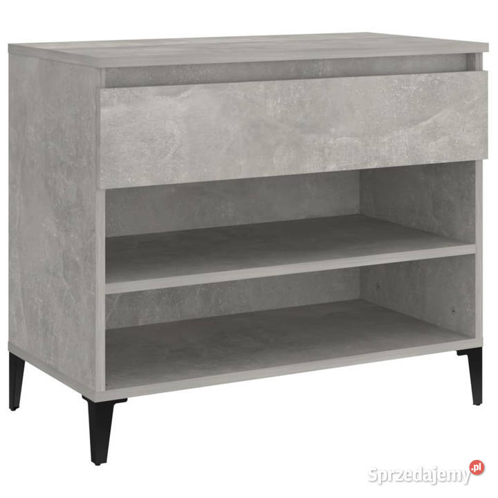 Szafka na buty szarość betonu 70x36x60 WM819768 Warszawa