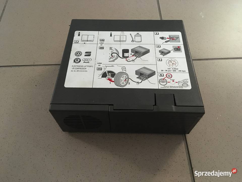 Pompka kompresor samochodowy 12v