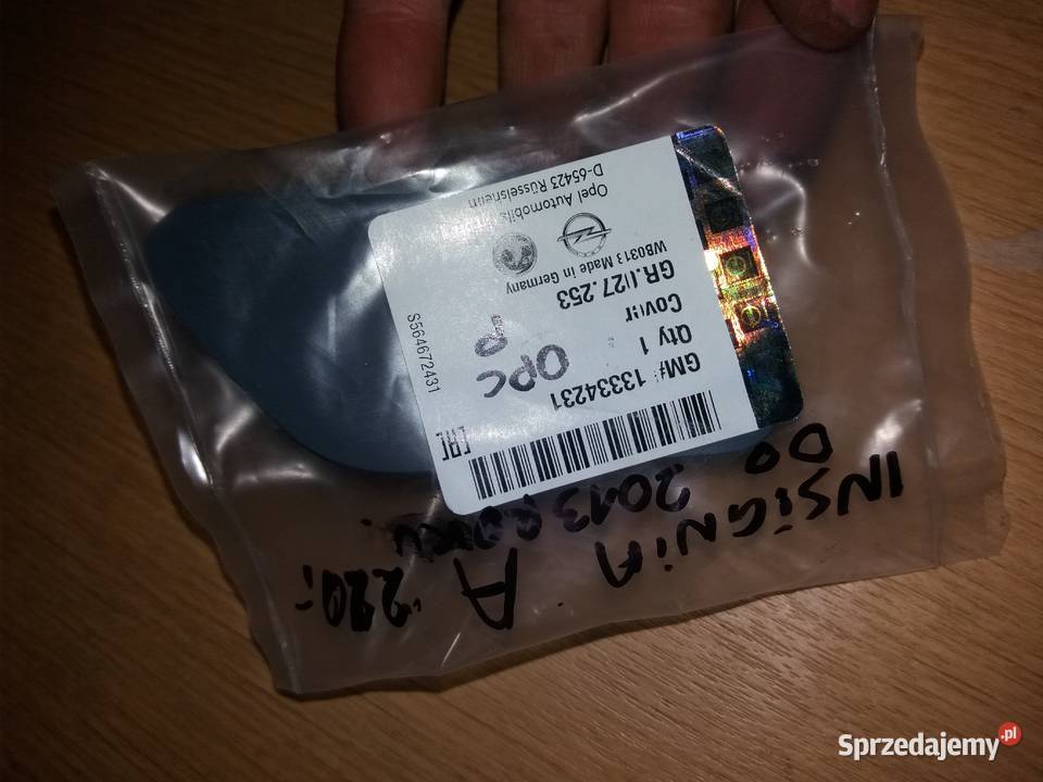 zaślepka spryskiwacza xenon OPEL INSIGNIA A OPC osobowe