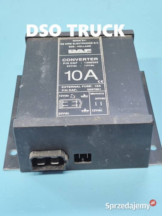 1368353 STEROWNIK PRZETWORNICA CONVERTER 24V12V Zawichost sprzedam