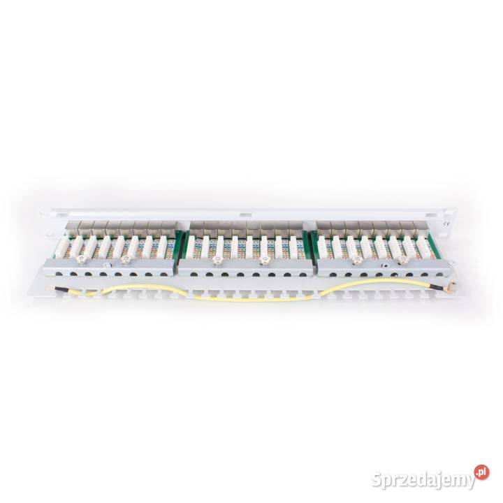 Patch Panel FTP Cat6 24 Porty Szary PGF6FTP24B6G Knurów sprzedam