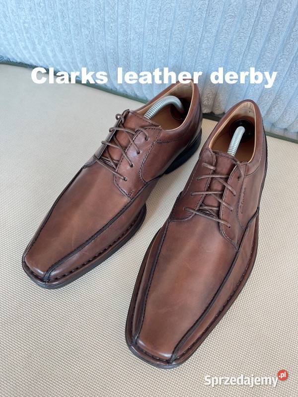 Clarks Leather derby półbuty męskie 4344 Clarks śląskie Jastrzębie-Zdrój