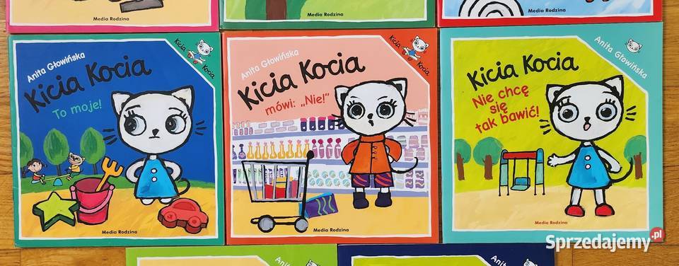 Zestaw książek Kicia Kocia Anita Głowińska Warszawa