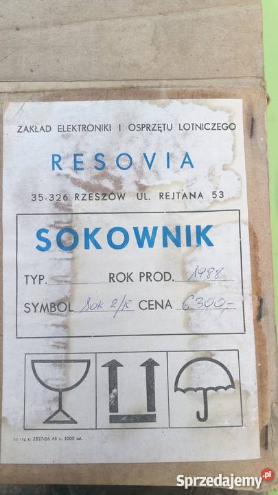 Zabytkowy Sokownik Aluminiowy z 1988 PRL Wrocław