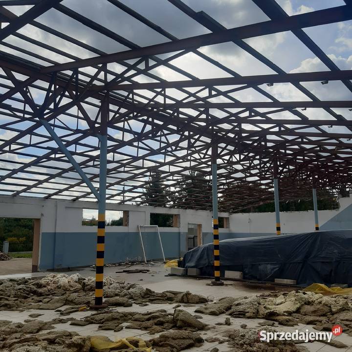 Konstrukcja stalowa budynku