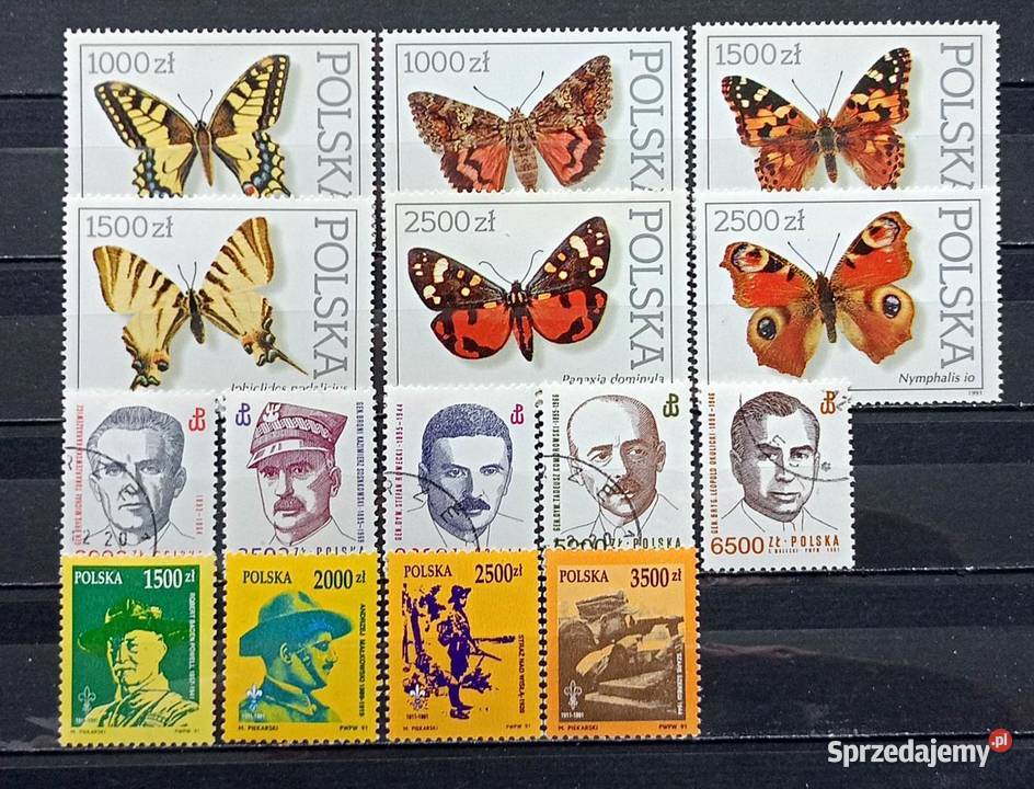 L Znaczki polskie 1991 kwartał IV Filatelistyka Leźnica Wielka-Osiedle