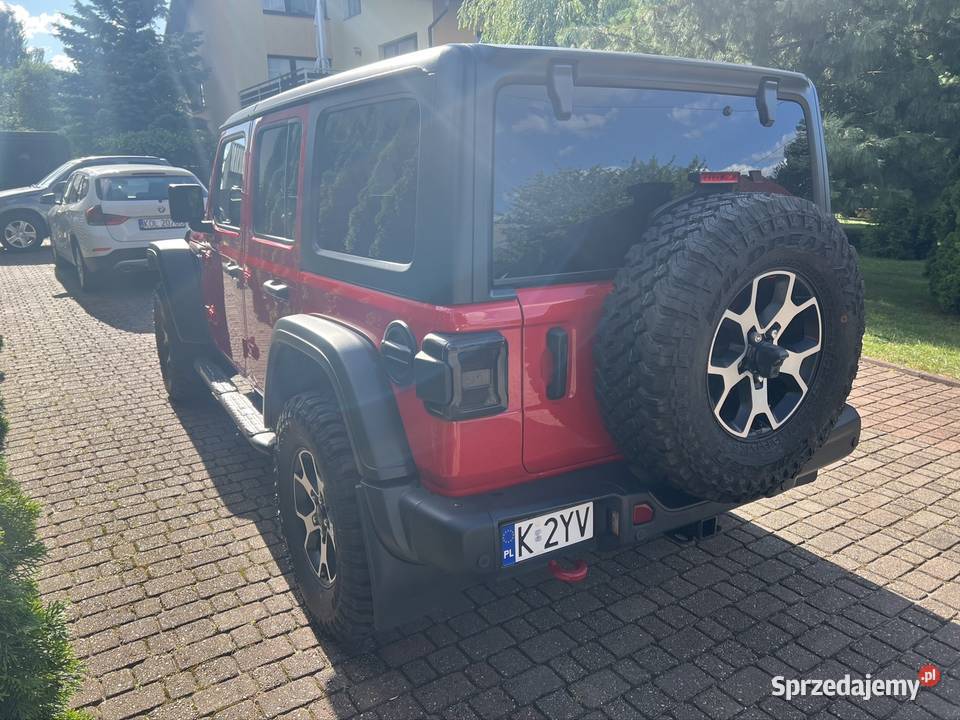 Jeep Wrangler 36L RUBICON NOWY 100 oryginalny Rok produkcji 2021 małopolskie