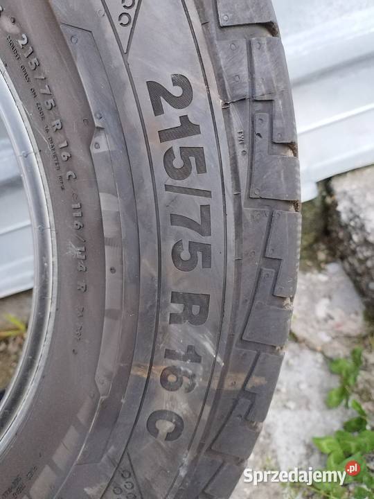 Opona Continental 21575 R 16C mazowieckie Mińsk Mazowiecki sprzedam