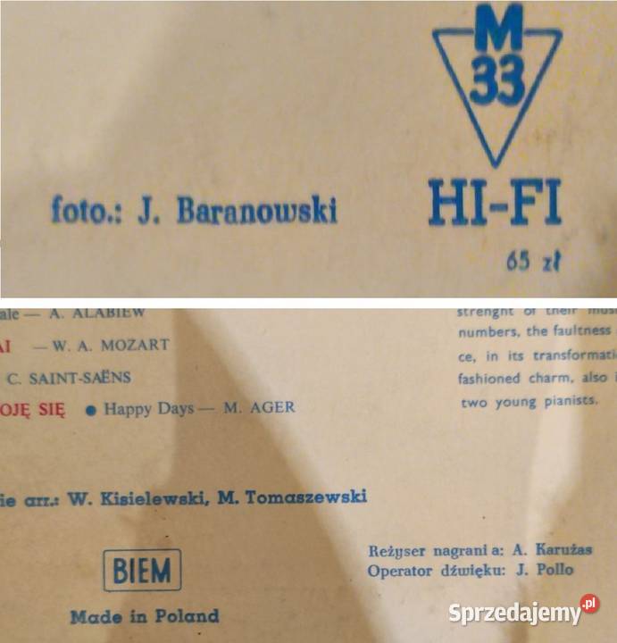 Płyta winylowa Wacław Kisielewski Marek płyta winylowa