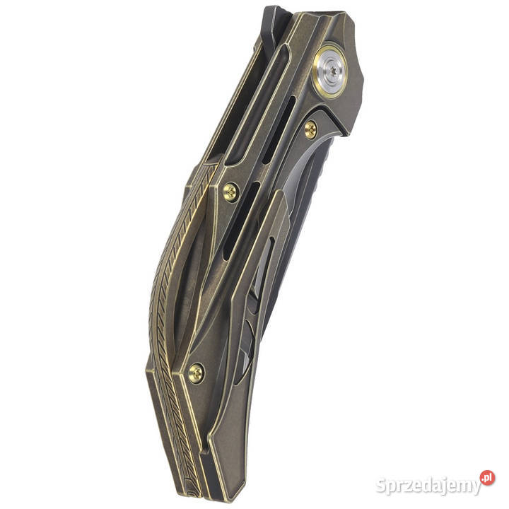 Nóż składany Bestech Vigil Bronze Titanium Black