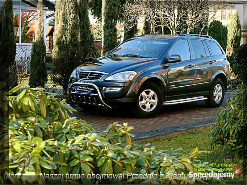 Orurowanie Ssangyong przód boki Warszawa