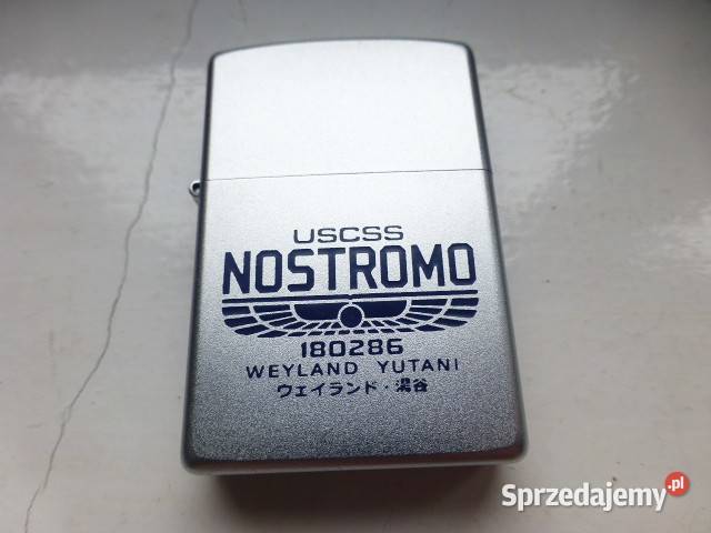 Zippo Satin CHrome Alien Nostromo Obcy Weyland Warszawa