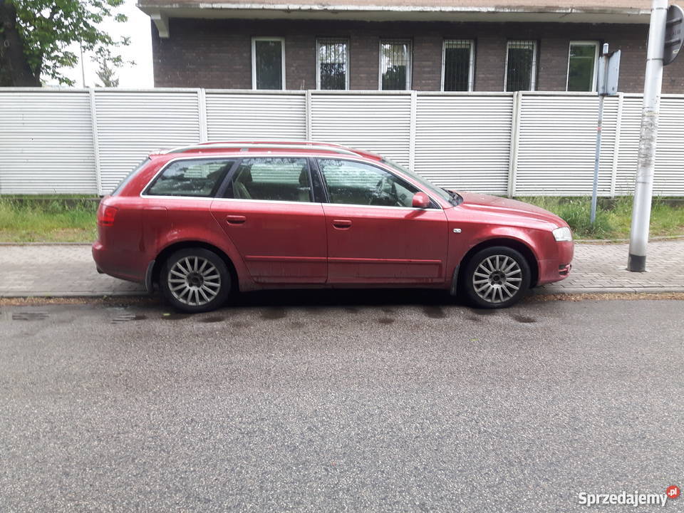 AUDI A4 B7 18T 163 POLSKI KOMBI BORDOWY WNĘTRZE 1800cm3 Warszawa sprzedam
