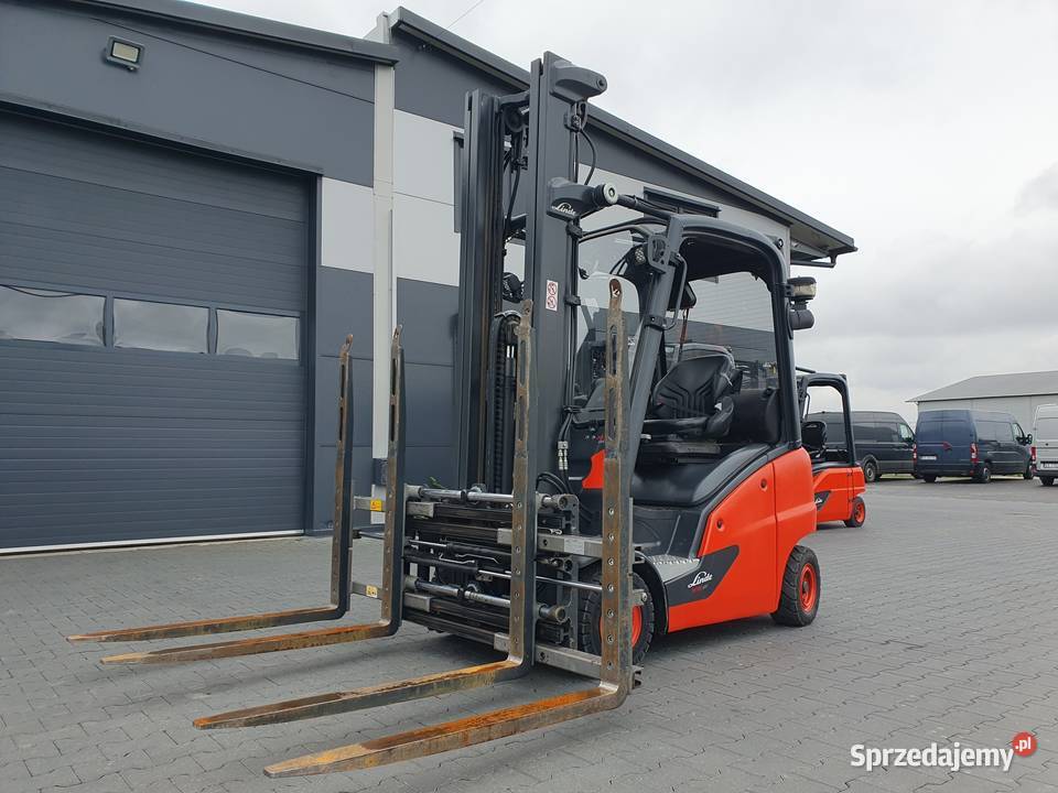 Wózek widłowy LINDE H16T Evo 19r Triplex 4sekcje Proszowice
