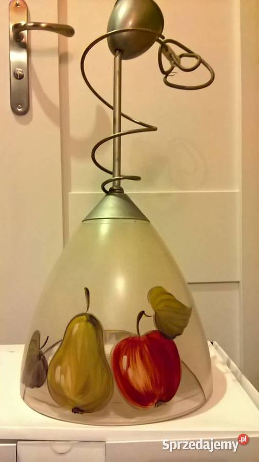 szklana lampa wiszącajadalnia Bukowno