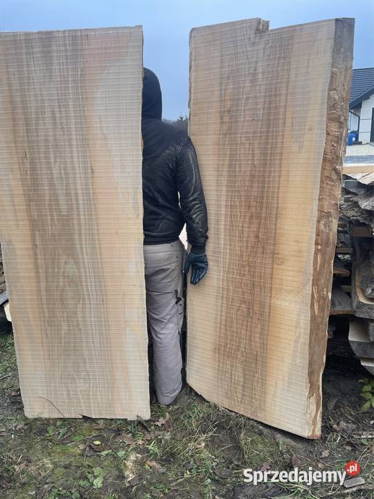 Monolit blat stół jesion 100x200x10 Przysucha
